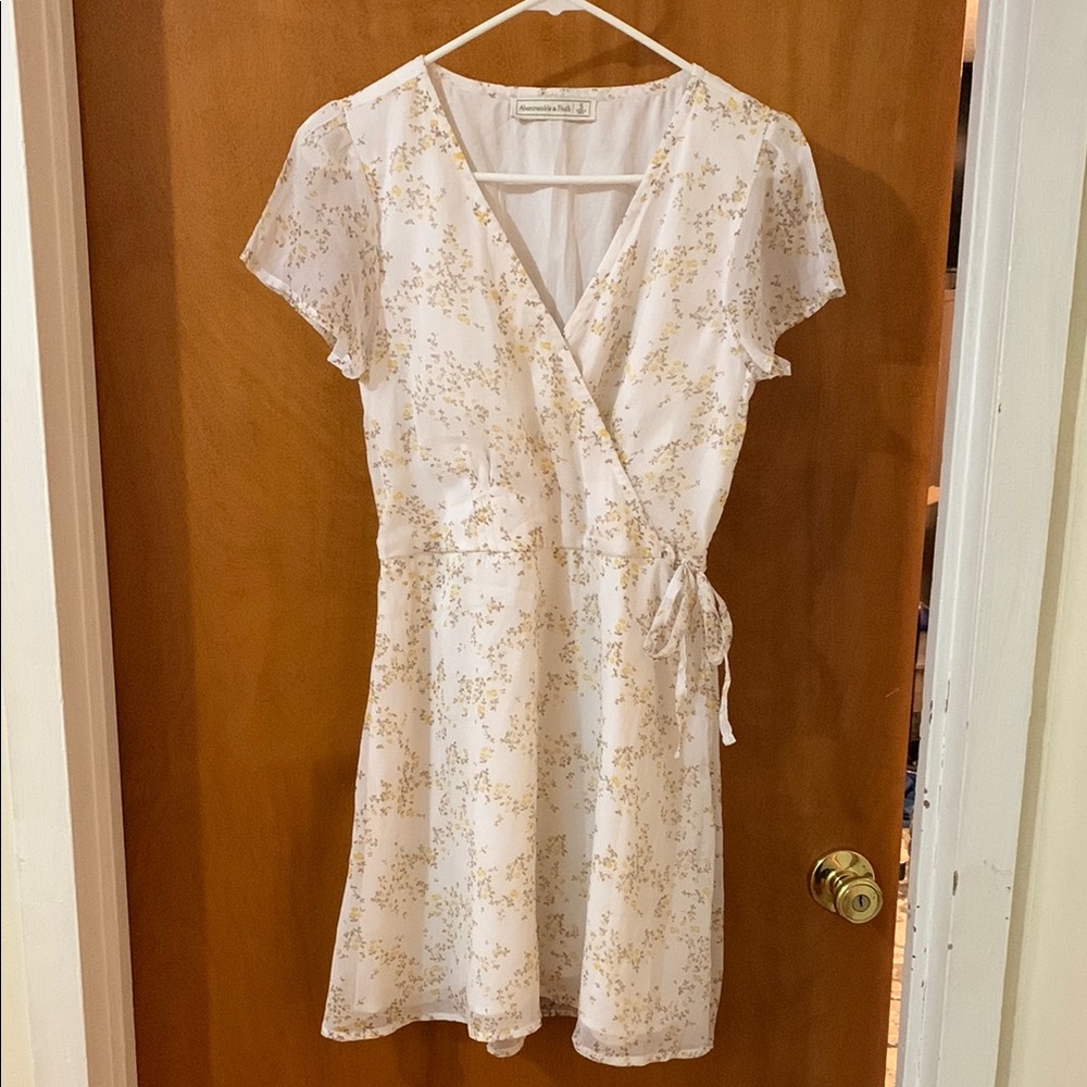 Abercrombie Floral Chiffon Mini Dress